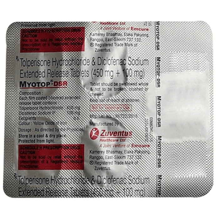 Myotop-DSR Tablet – c5944a8b-01cc-4a25-8934-e712771796c4 by Zuventus Healthcare Ltd — photo 1 of 2