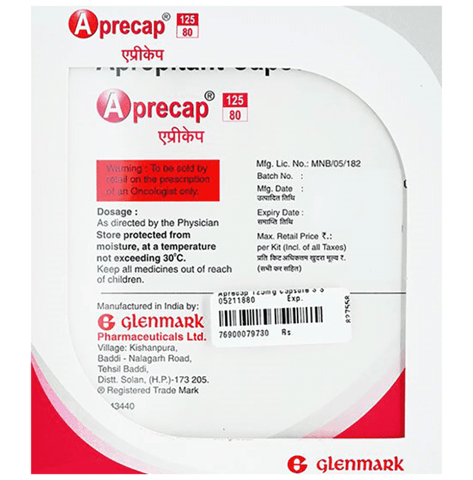 Aprecap 125/80mg Capsule