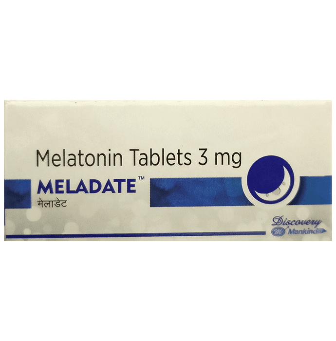 Meladate Tablet – 05040868-54ed-4a49-a19d-cb1f1251f3c7 by Mankind Pharma Ltd — photo 1 of 3