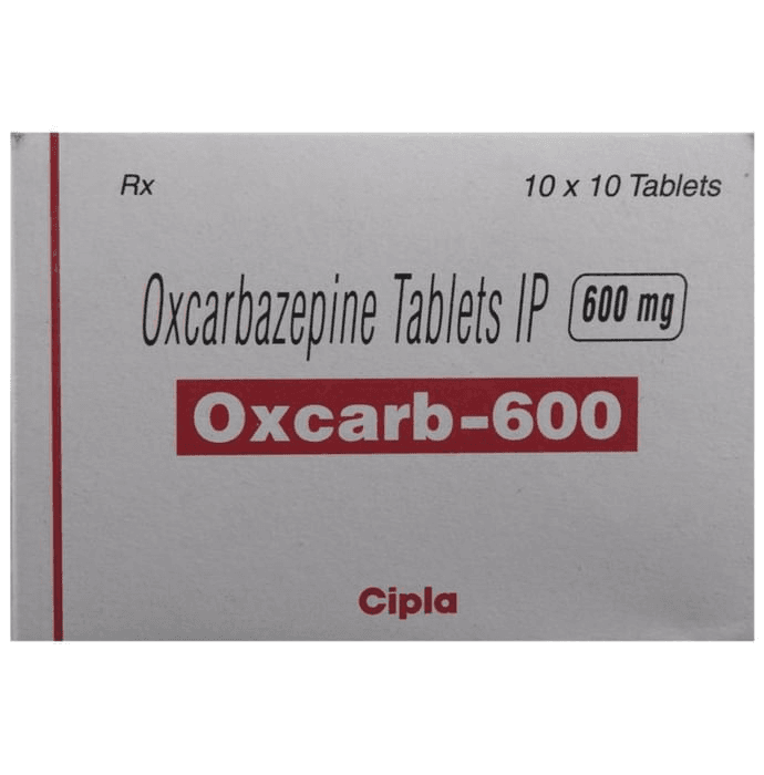 Oxcarb 600 Tablet – Oxcarbazepine (600mg) 600 mg by Cipla Ltd — photo 1 of 5