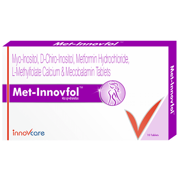 Met-Innovfol Tablet – 2c2670b1-639f-433a-8d41-092de98b6dc5 by Innovcare Lifesciences Pvt Ltd