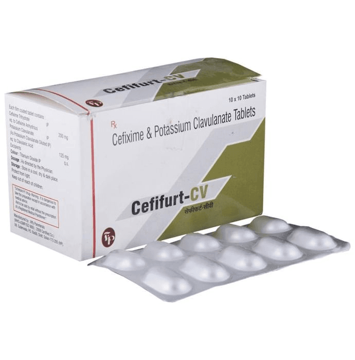 Cefifurt CV Tablet – Cefixime (NA) by Frankfurt Pharma Pvt Ltd — photo 1 of 6