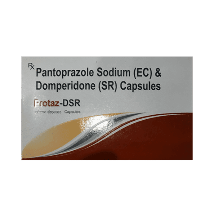 Protaz-DSR Capsule – Domperidone (30mg) by Olamiken Lifescience Pvt Ltd — photo 1 of 4