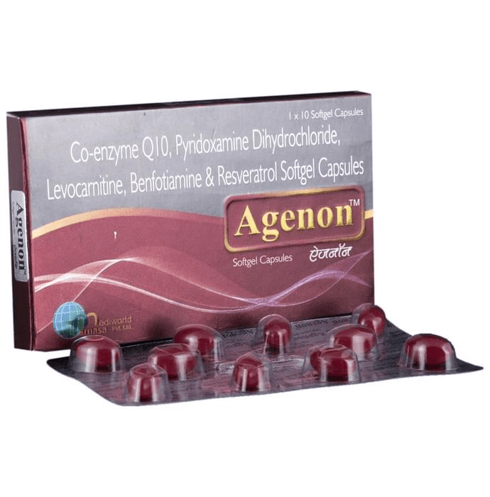 Agenon Softgel Capsule – f69cbc60-7eee-4ebc-b990-04e073cd7b2f by Parnasa Mediworld Pvt Ltd — photo 1 of 6