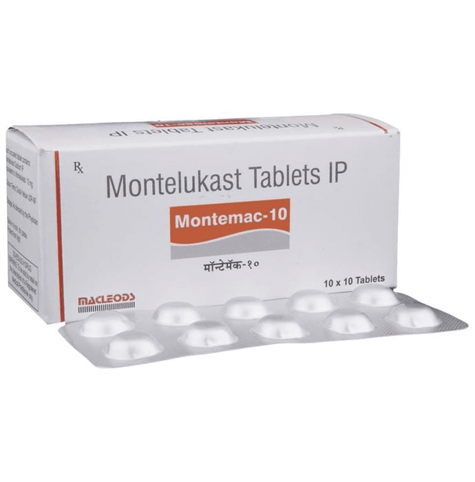 Montemac 10 Tablet – 7049eef7-a547-4579-9675-5af658005a73 by Macleods Pharmaceuticals Pvt Ltd — photo 1 of 6