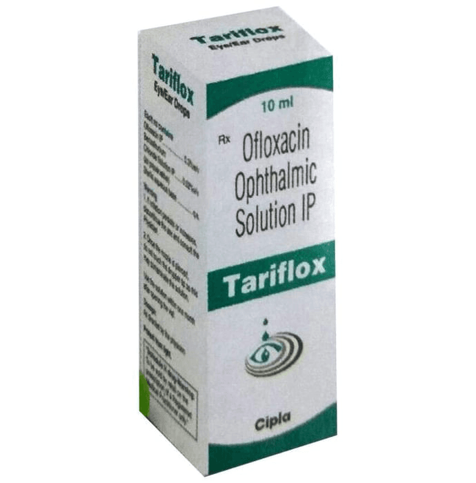 Tariflox Eye/Ear Drops – Ofloxacin (0.3% w/v) by Cipla Ltd