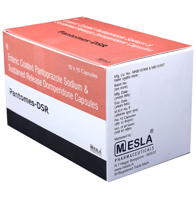 Pantomes-DSR Capsule – Domperidone (30mg) by Mesla Pharmaceuticals — photo 1 of 2