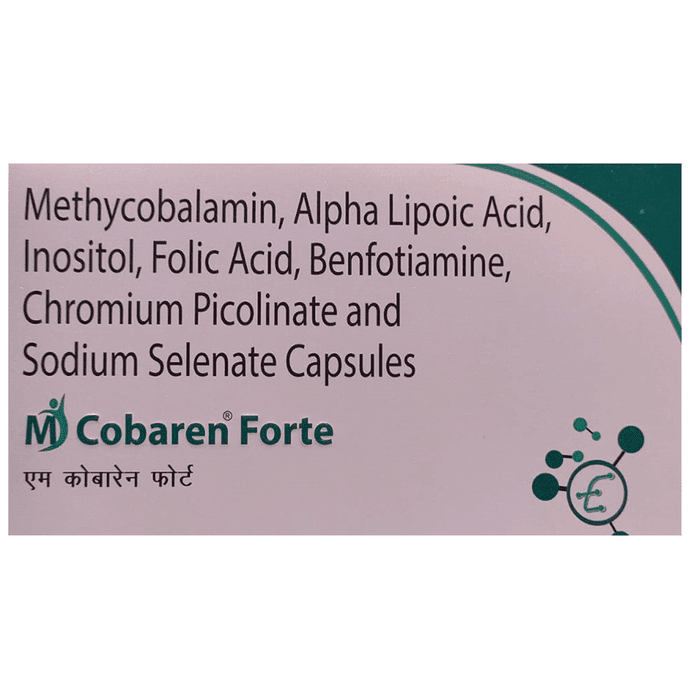 M Cobaren Forte Capsule – c7f26f8d-1d8d-431d-9d42-5d4586a50e07 by Everen Healthcare — photo 1 of 2