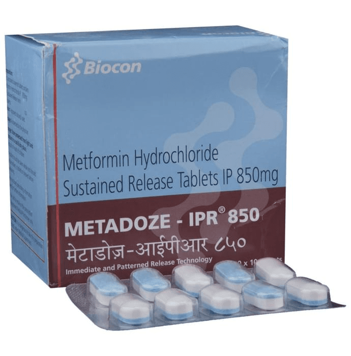 Metadoze-IPR 850 Tablet SR