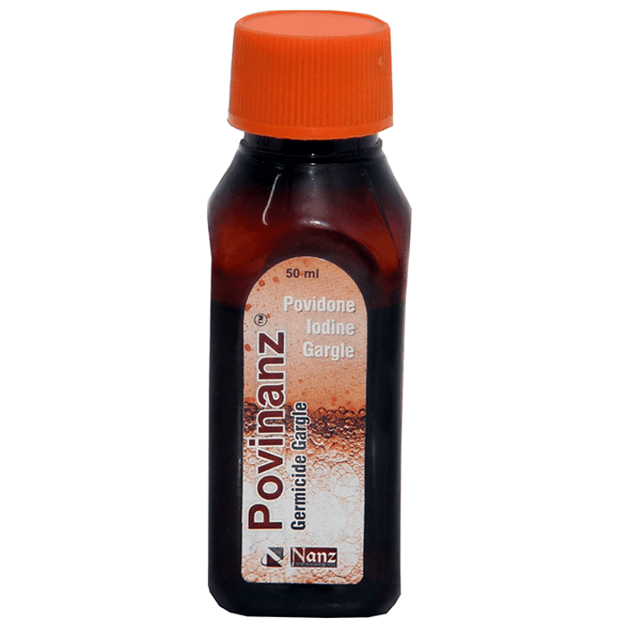 Povinanz 2% Gargle and Mouthwash (Povidone Iodine) Mint