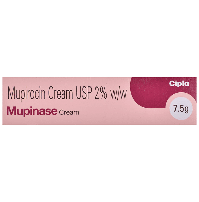 Mupinase Cream – Mupirocin (2%) by Cipla Ltd — photo 1 of 6