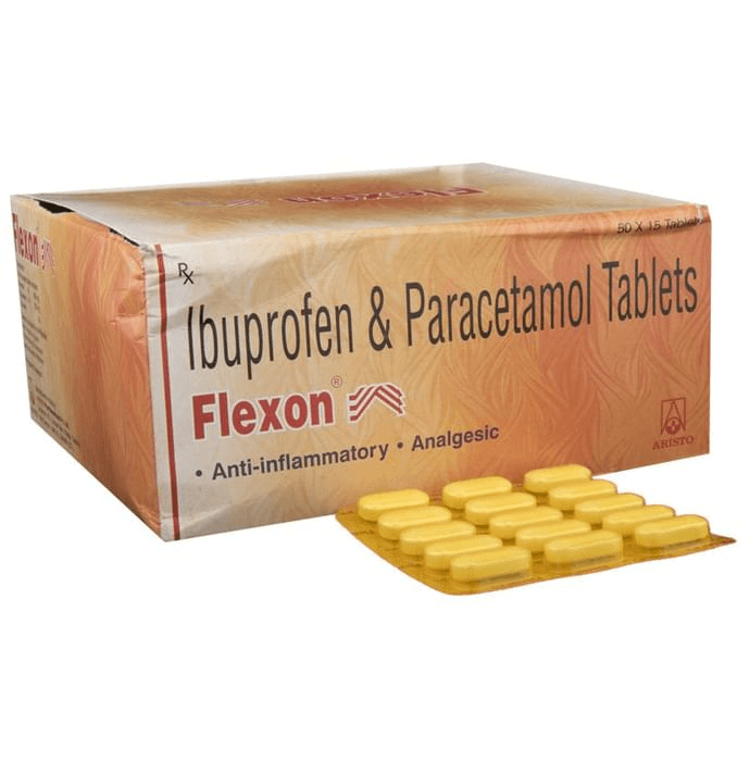 Flexon Tablet – Ibuprofen (400mg) by Aristo Pharmaceuticals Pvt Ltd — photo 1 of 6