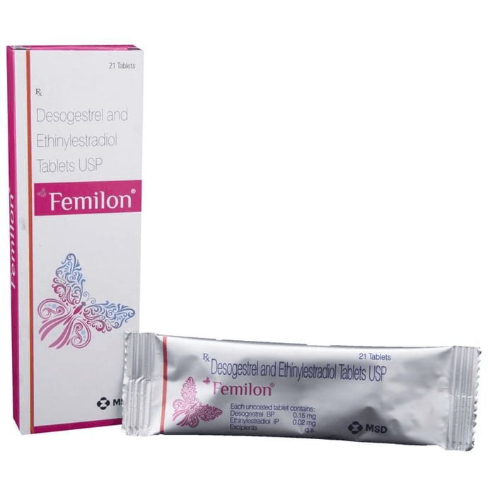 Femilon Tablet – Ethinyl Estradiol (0.02mg) by Organon (India) Ltd — photo 1 of 6