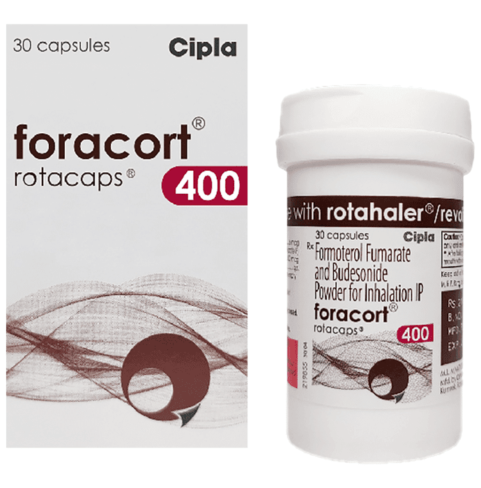 Foracort 400 Rotacap – Formoterol (6mcg) 400 mg by Cipla Ltd — photo 1 of 5