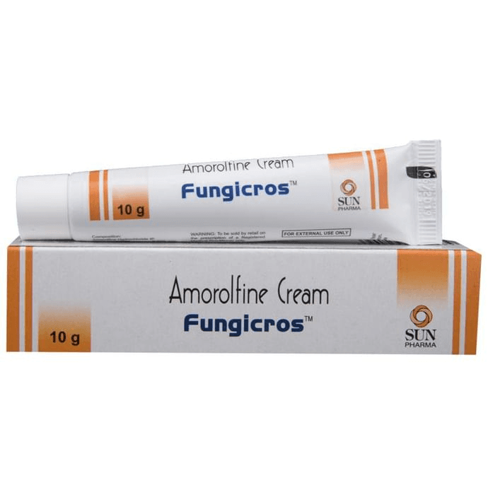Fungicros Cream – Amorolfine (0.25% w/w) by Sun Pharmaceutical Ind Ltd — photo 1 of 8