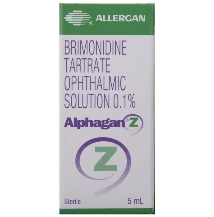Alphagan Z Ophthalmic Solution – Brimonidine (0.1% w/v) by Allergan India Pvt Ltd — photo 1 of 5
