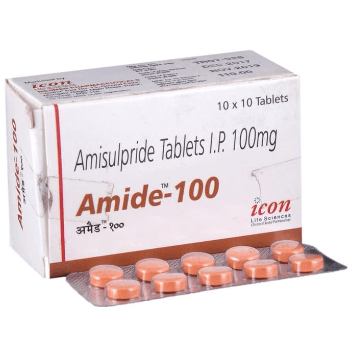 Amide 100 Tablet – Amisulpride (100mg) 100 mg by Icon Life Sciences — photo 1 of 6