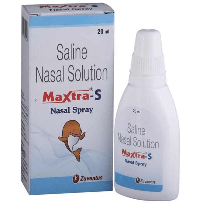 Maxtra-S Nasal Spray – Sodium Chloride (0.65% w/v) by Zuventus Healthcare Ltd — photo 1 of 5