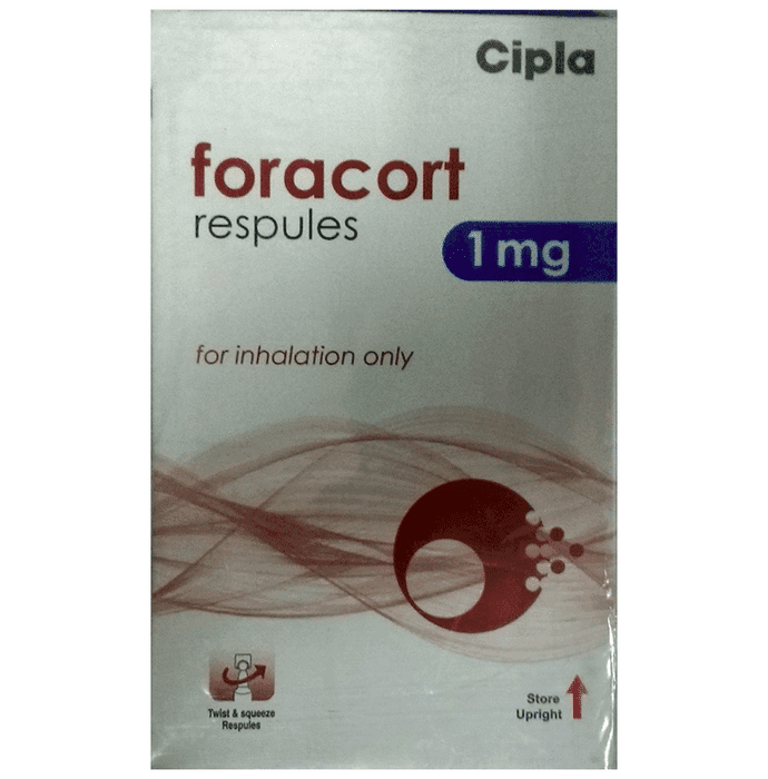 Foracort 1mg Respules 2ml – Formoterol (20mcg) 1 mg by Cipla Ltd