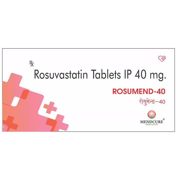 Rosumend 40 Tablet – 2612134c-deed-4d49-8155-eac958836270 by Mendcure Life Sciences Pvt Ltd — photo 1 of 2