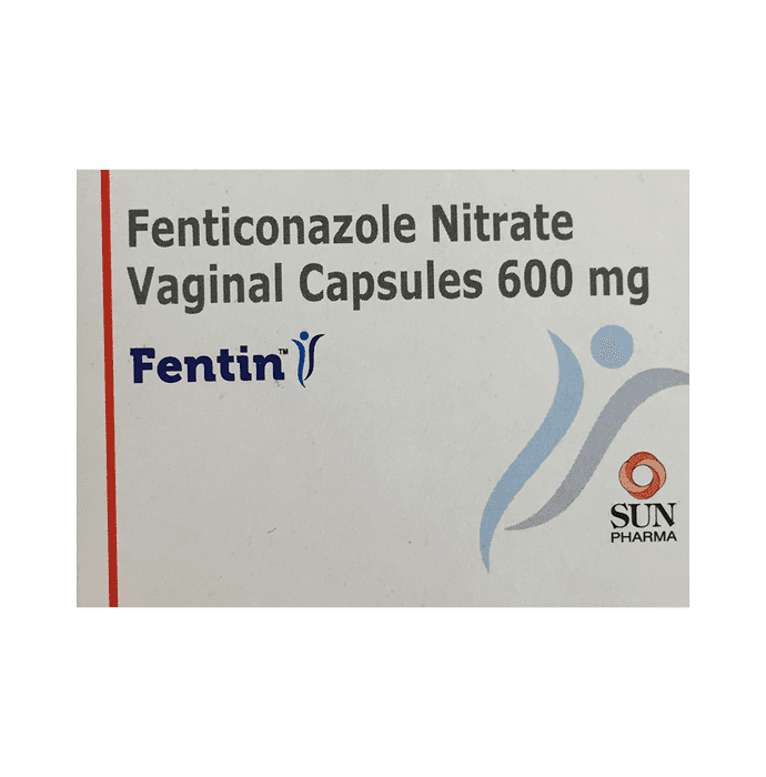 Fentin Vaginal Capsule – Fenticonazole (600mg) by Sun Pharmaceutical Industries Ltd — photo 1 of 3