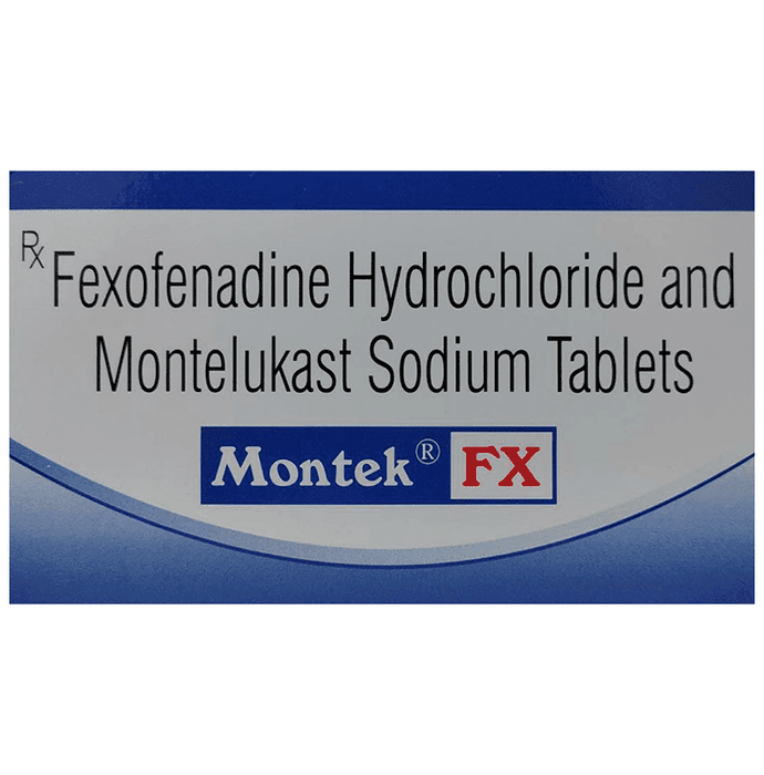 Montek FX Tablet – Montelukast (10mg) by Sun Pharmaceutical Industries Ltd — photo 1 of 5