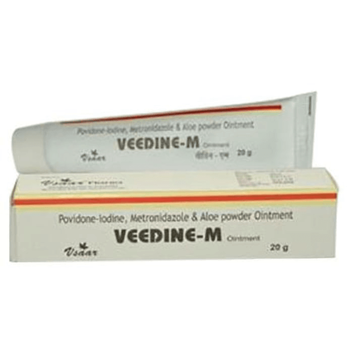 Veedine M Ointment – Metronidazole (1% w/w) by Vsaar Pharma Pvt Ltd