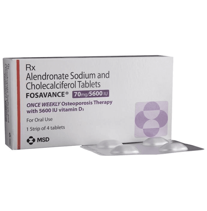 Fosavance 70 mg/5600 IU Tablet