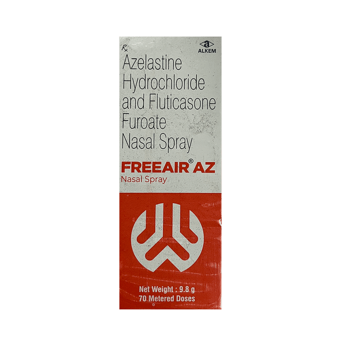 Freeair AZ Nasal Spray – Fluticasone Furoate (27.5mcg) by Alkem Laboratories Ltd — photo 1 of 3