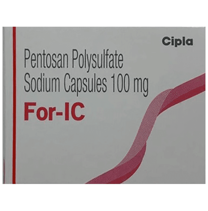 For-IC Capsule – Pentosan polysulfate sodium (100mg) by Cipla Ltd