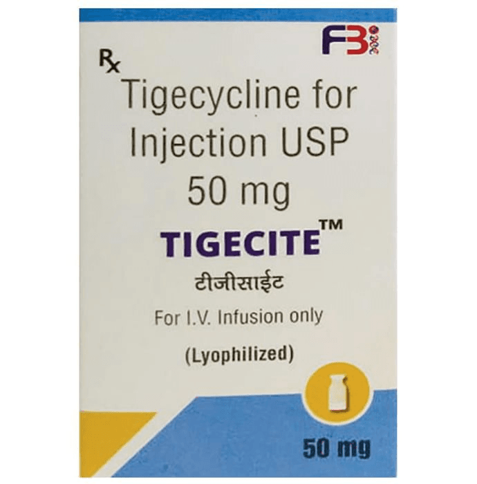 Tigecite Injection – Tigecycline (50mg) by Flagship Biotech International