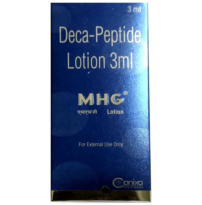 MHG Lotion – Deca Peptide (3mg) by Canixa Life Sciences Pvt Ltd — photo 1 of 2