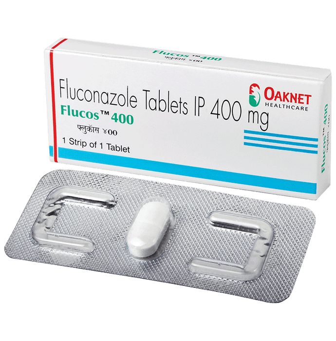 Flucos 400mg Tablet – Fluconazole (400mg) 400 mg by Oaknet Healthcare Pvt Ltd