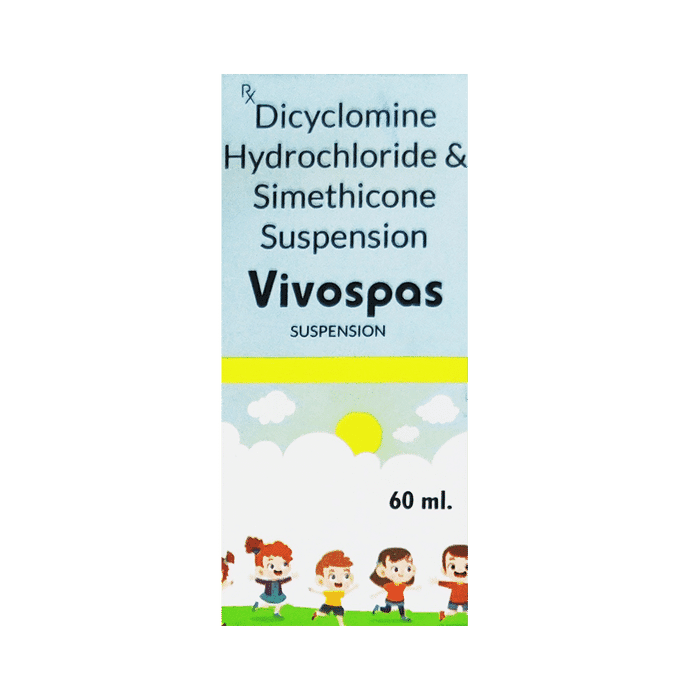 Vivospas Oral Suspension – df11e6a9-e643-457b-89ce-dc05a7962b72 by Rekin Pharma Pvt. Ltd. — photo 1 of 2