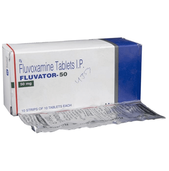 Fluvator 50 Tablet – Fluvoxamine (50mg) 50 mg by Torrent Pharmaceuticals Ltd — photo 1 of 5