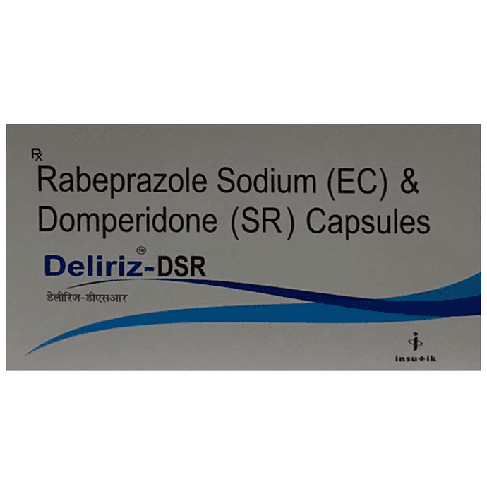 Deliriz-DSR Capsule – Domperidone (30mg) by Insutik pharmaceuticals Private Limited — photo 1 of 2