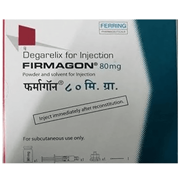 Firmagon 80mg Injection – Degarelix (80mg) 80 mg by Ferring Pharmaceuticals — photo 1 of 2