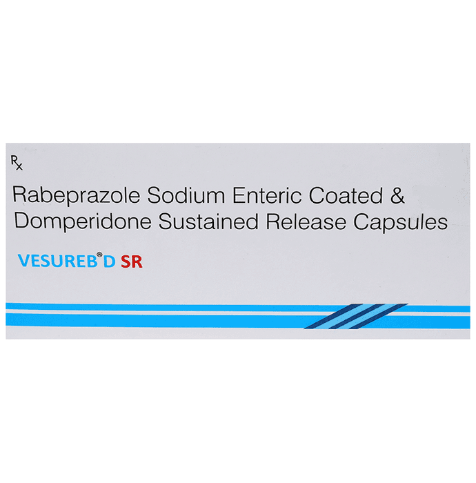 Vesureb-DSR Capsule – Domperidone (30mg) by Vesuvius Pharma Private Limited