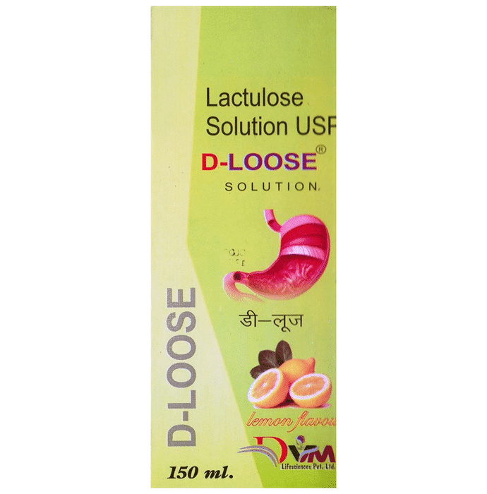 D-Loose Oral Solution Lemon – Lactulose (10gm) by Dvm Life Sciences Pvt Ltd — photo 1 of 2