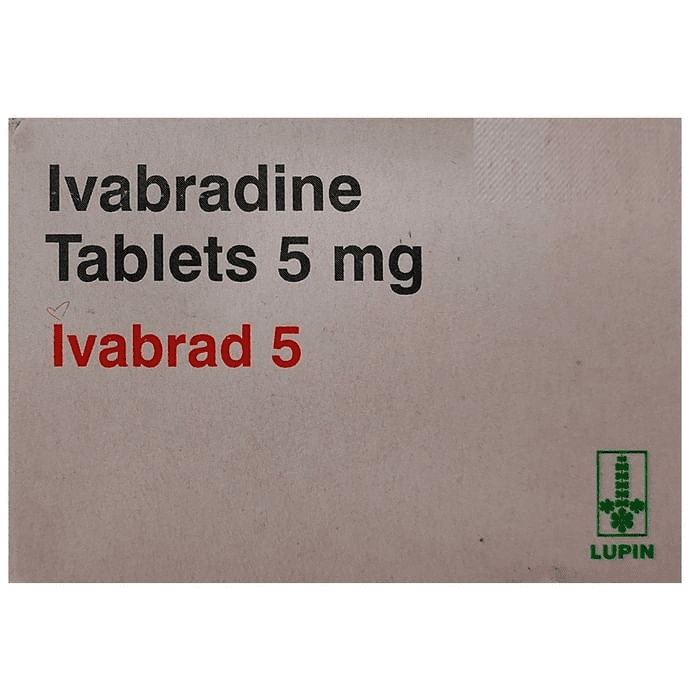 Ivabrad 5 Tablet – Ivabradine (5mg) 5 mg by Lupin Ltd — photo 1 of 3