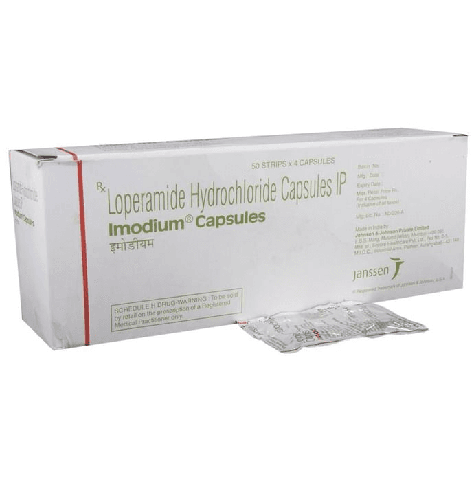 Imodium Capsule – Loperamide (2mg) by Janssen Pharmaceuticals — photo 1 of 5
