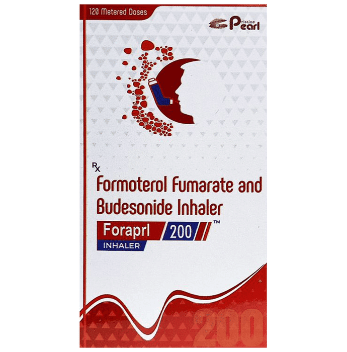 Foraprl 200 Inhaler – Formoterol (6mcg) 200 mg by Pristine Pearl Pharma Pvt Ltd — photo 1 of 4