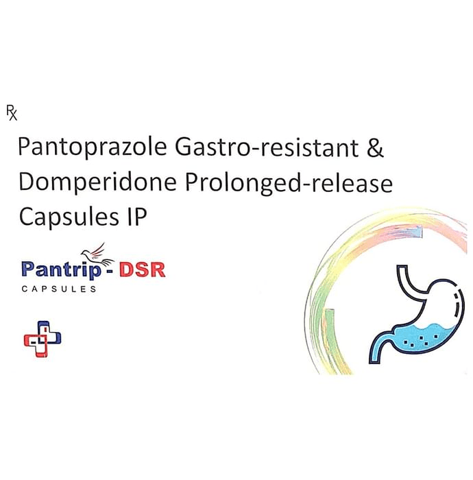 Pantrip D 30mg/40mg Capsule SR – Domperidone (30mg) 30 mg by RPVP Pharmaceuticals Private Limited — photo 1 of 2