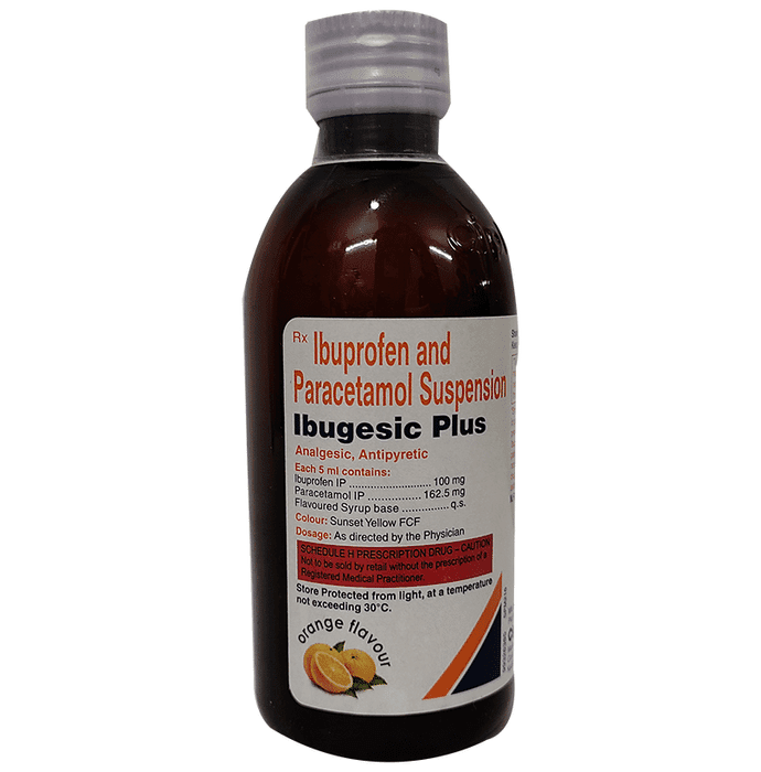 Ibugesic Plus Oral Suspension Orange