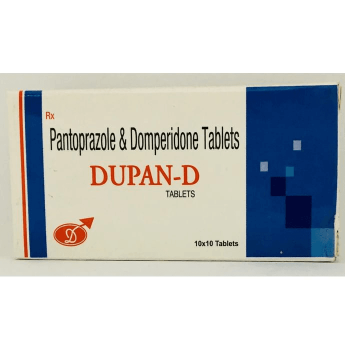 Dupan-D 10mg/40mg Tablet – Domperidone (10mg) 10 mg by Dukes Lab
