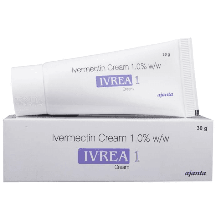 Ivrea 1 Cream – Ivermectin (1% w/w) 1 mg by Ajanta Pharma Ltd — photo 1 of 4