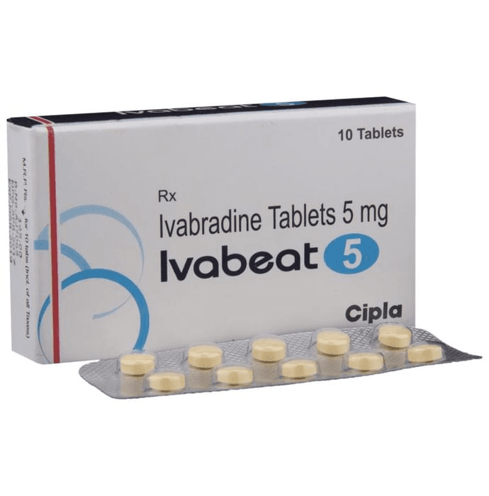 Ivabeat 5 Tablet – Ivabradine (5mg) 5 mg by Cipla Ltd — photo 1 of 6
