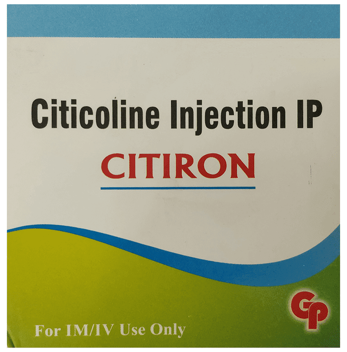 Citiron Injection – Citicoline (250mg) by Gonan Pharma — photo 1 of 2