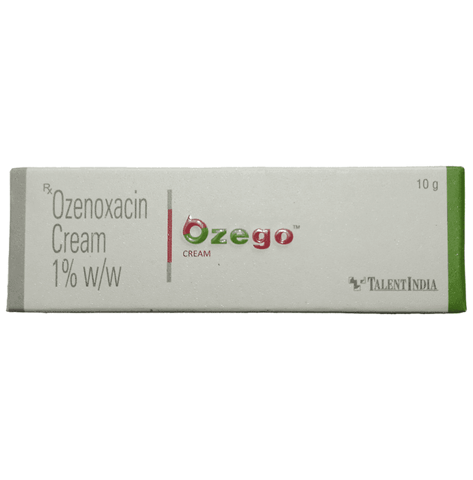 Ozego Cream – Ozenoxacin (1% w/w) by Talent India — photo 1 of 3