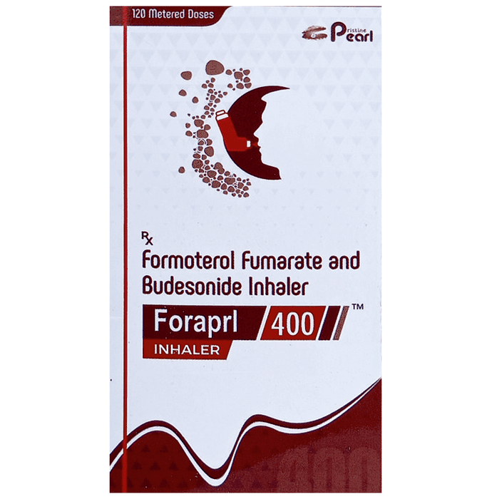 Foraprl 400 Inhaler – Formoterol (6mcg) 400 mg by Pristine Pearl Pharma Pvt Ltd — photo 1 of 4